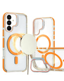 Protege tu Galaxy S26 con una funda clara magnética delgada y con soporte para cámara en Quetzaltenango.
