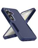 Funda shockproof azul fuerte para Samsung Galaxy S26 Plus, protección robusta contra caídas y golpes.