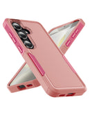 Protege tu Galaxy S26 Plus con la funda Layers shockproof strong en color rosa en Xela Quetzaltenango.