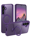 Protector inalámbrico con soporte de anillo para Samsung Galaxy S26 Plus en color morado en Quetzaltenango.
