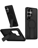 Encuentra el estuche translúcido slim con carga inalámbrica y soporte plegable en Quetzaltenango, ideal para tu Galaxy S26 Ultra.