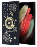 Protege tu Galaxy S26 Ultra con esta elegante funda de lujo en color negro brillante en Xela Quetzaltenango.