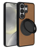 Protege tu Samsung Galaxy S26 Ultra con esta elegante funda de cuero con soporte de carga inalámbrica en Quetzaltenango.