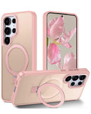 Encuentra el mejor case de carga inalámbrica para Galaxy S26 Ultra en Xela, Quetzaltenango en SlowBack, con soporte de anillo y en color PINK.