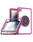Protege tu Samsung Galaxy Tab A8 10.5 (2021) con estilo con esta funda rígida de colores con soporte I-ring en Quetzaltenango.