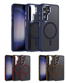 Protege tu Samsung Galaxy S24FE con esta funda antideslizante translúcida mate con carga inalámbrica en Quetzaltenango.