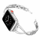 Correa metálica con cristales bling para tu iWatch en Quetzaltenango.