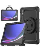 Funda de silicona con asa plegable 360 para Tablet Samsung en color negro en Xela Quetzaltenango.