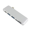 Hub multiport USB-C con garantía en Xela Quetzaltenango, ideal para conectar varios dispositivos a la vez.