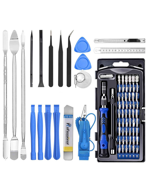 Kit de herramientas magnéticas profesional de 80 piezas ideal para reparaciones electrónicas en Quetzaltenango.
