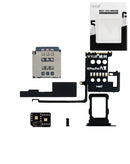 Conversión Wylie ESIM a Dual SIM para iPhone 16 Pro/Pro Max (versión US) con integración MEP y soporte IC SIMHUB sin soldadura.