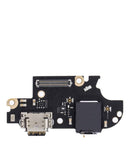 Puerto de carga y jack de audífonos Motorola Moto G100 (XT2125-4), repuesto para reparación.