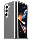 ¡Protege tu Galaxy Z Fold 5 con una funda heavy duty en color gris y blanco en Xela, Quetzaltenango!