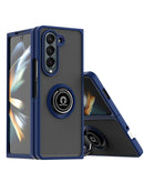 Protege tu Galaxy Z Fold 6 con esta funda de Hard PC trasera y TPU suave en color navy green con I-ring Holder en Xela Quetzaltenango.