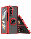 Protege tu Samsung Galaxy Z Fold 6 con estilo con esta funda trasera hard PC / soft TPU colorida con soporte I-ring en Xela Quetzaltenango.
