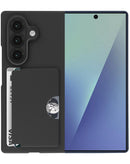 Case antigolpes con ranura para portatarjetas Samsung Galaxy Z Fold 7 (Negro)
