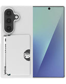 Funda antichoque con ranura tarjetero Samsung Galaxy Z Fold 7 (Blanco)