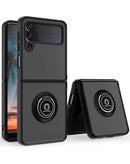 Funda protectora Galaxy Z Flip 3 con borde colorido en Quetzaltenango.