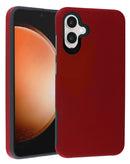 Protege tu Samsung Galaxy A06 con esta funda de doble capa en color rojo en Quetzaltenango.
