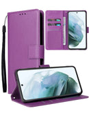 Protege tu Samsung Galaxy A06 con estilo con esta funda de cuero morado con tarjetero en Xela Quetzaltenango.