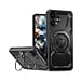 Protege tu Samsung Galaxy A06 con esta funda negra robusta antishock con soporte para anillo incorporado en Xela, Quetzaltenango.