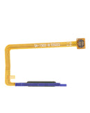 Cable flex sensor de huellas verde para Samsung Galaxy A07 4G (A075), repuesto original.