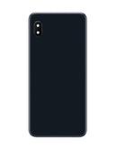 Tapa trasera negra para Samsung Galaxy A10E (A102 / 2019), repuesto original para reparación de teléfono.