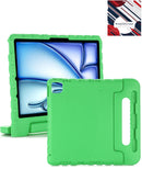 Protege tu iPad Air con esta funda antigolpes color verde, ideal para niños, en Quetzaltenango.