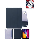 Soporte PU inteligente con portapen DARK BLUE ideal para iPad en Quetzaltenango.