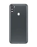 Tapa trasera sin logo para Samsung Galaxy A11 en color negro disponible en Xela Quetzaltenango.