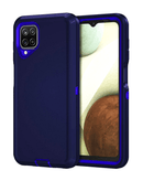 Funda heavy duty Galaxy A12 (Azul Marino)