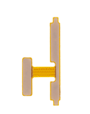 Cable flex para botón de volumen de Samsung Galaxy A12 (A125/2020), componente esencial para reparación.