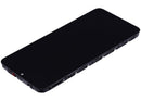 Pantalla Aftermarket Plus Samsung Galaxy A05 (A055) negra, repuesto para reparación de display roto.