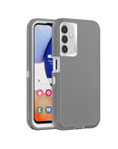 Case heavy duty Galaxy A14 4G/5G (DARK GRAY & WHITE)