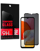 Protector de pantalla de vidrio templado privacy para Samsung Galaxy A14 en Quetzaltenango.