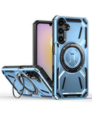Funda rugged shockproof con portador de anillo incorporado Galaxy A15 BLUE
