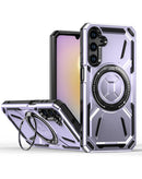 Funda resistente antichoque con portador de anillo incorporado Galaxy A15 PURPLE
