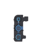 Lente de cámara trasera negra con soporte para Samsung Galaxy A15 y A15 5G (2023).