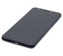 Pantalla LCD completa con marco para Asus ZenFone 5Q/5 Lite (ZC600KL) en Midnight Black.