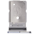 Bandeja dual SIM Samsung Galaxy S25 Ultra Titanium Silver Blue, repuesto porta chip plateado SM-S938B.