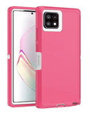 Funda resistente Galaxy A22 5G (HOT PINK & WHITE)