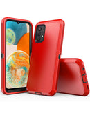 Funda resistente Samsung Galaxy A23 5G (Rojo y Negro)