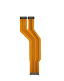 Cable flex de placa base Samsung Galaxy A24 4G (A245 / 2023), con conectores dorados.