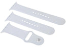 Correa deportiva Apple Watch 44mm blanca original, compatible con Series 1-6 y SE.