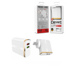 Encuentra el cargador de pared LDNIO A2502Q 3A Dual USB A con USB A-L Non-MFI Cable en Xela.