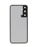 Tapa trasera azul fantasía para Samsung Galaxy A25 5G con lente de cámara y adhesivo para reparación.