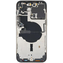 Tapa trasera usada iPhone 14 Pro Max A2651 Space Black, carcasa de repuesto para reparación.