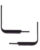 Junta de pantalla negra para MacBook Air 13" modelos A2681 (2022) y A3113 (2024), componente de reemplazo Apple.