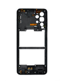 Encuentra la carcasa de marco medio para Samsung Galaxy A32 5G en Quetzaltenango en color negro, ideal para reparaciones o reemplazos en Xela.