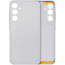 Tapa trasera gris para Samsung Galaxy A16 4G/5G con lente de cámara integrada, repuesto original.